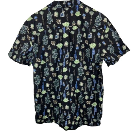 The North Face Men's 100% Cotton Bay trail Button Down Shirt Size L - Picture 2 of 7